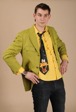 Пиджак зелено-лимонного цвета № 571