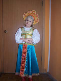 Русский сарафан детский для девочки