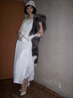 Костюм Чикаго 30-х, платье